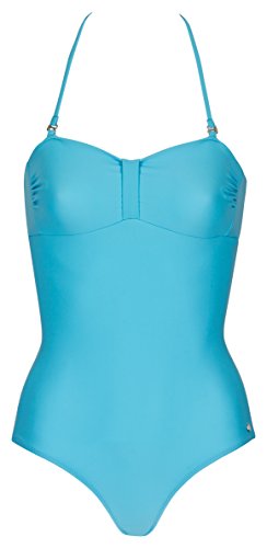 bugatti® Damen Badeanzug/Einteiler in türkis, Größe 38 von bugatti