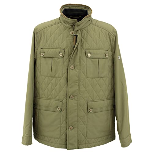 bugatti, Herren Übergangsjacke Polyesterjacke Khaki 29 von bugatti