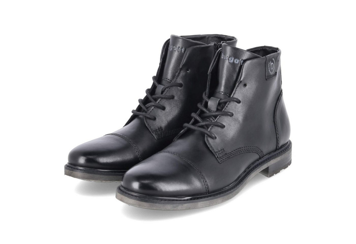 bugatti Bugatti 3149573H1000-1000 SP Herren Glattleder schwarz Schnürstiefel von bugatti