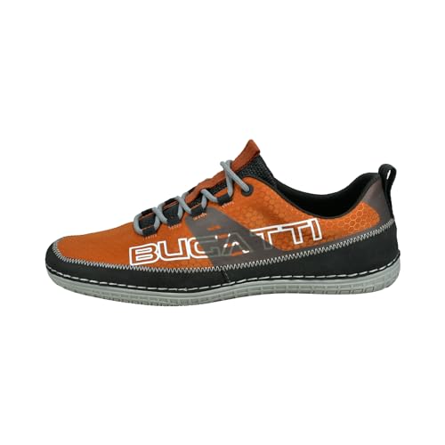 bugatti 341-AFF06 Herren Schnürer, Orange / Dark Grey, 40 EU von bugatti