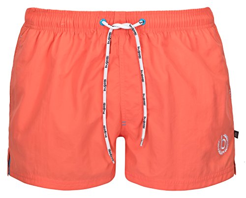 bugatti Kurze Herren Badeshorts in orange Größe M von bugatti