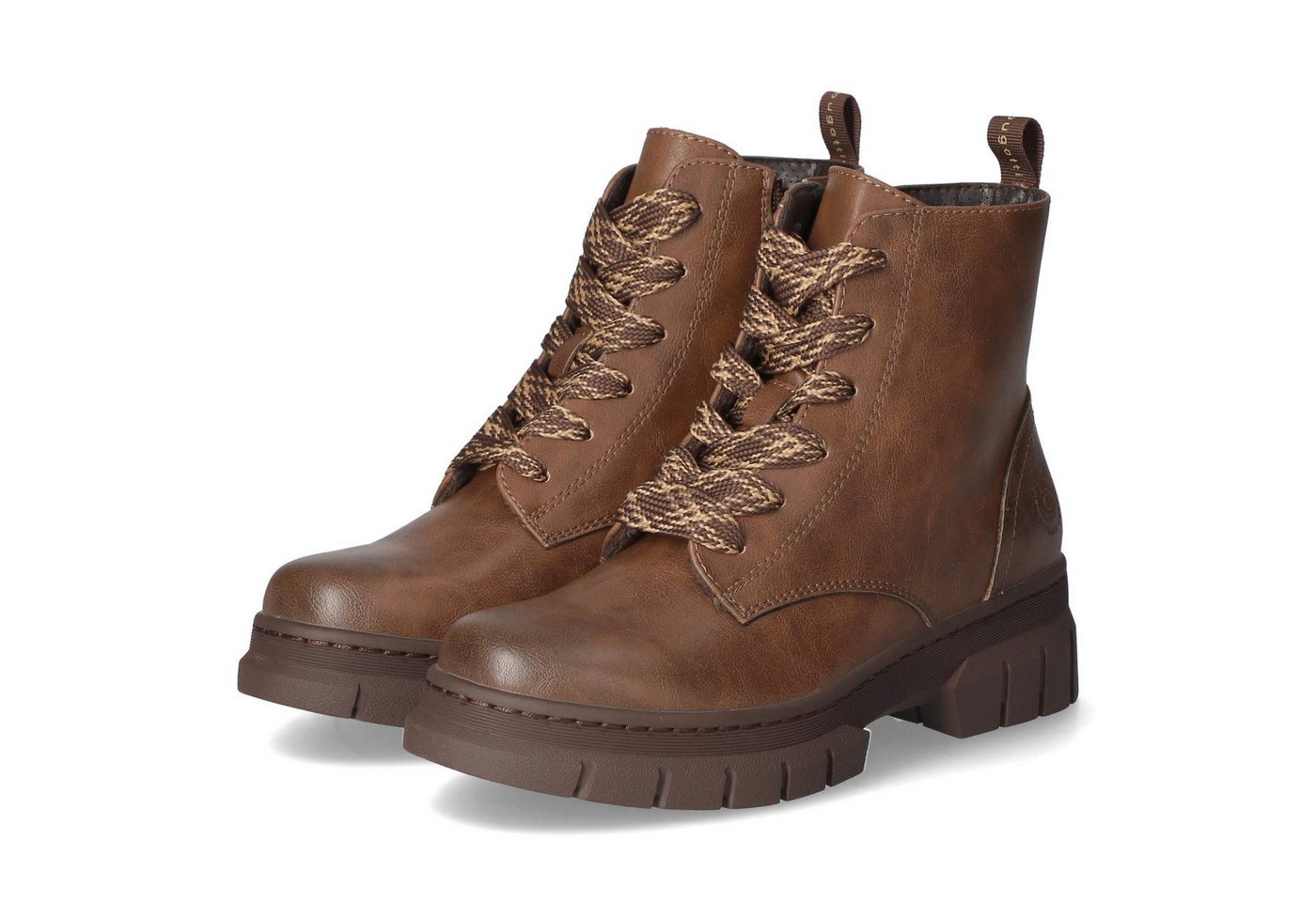 bugatti Bugatti 435ANC355000-6100 SP Damen Synthetik braun Schnürstiefel von bugatti