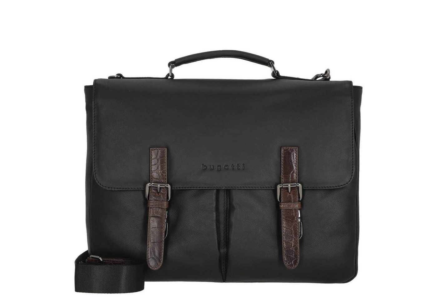 bugatti Aktentasche Corso Deluxe - Aktentasche 15" 39 cm (black) von bugatti