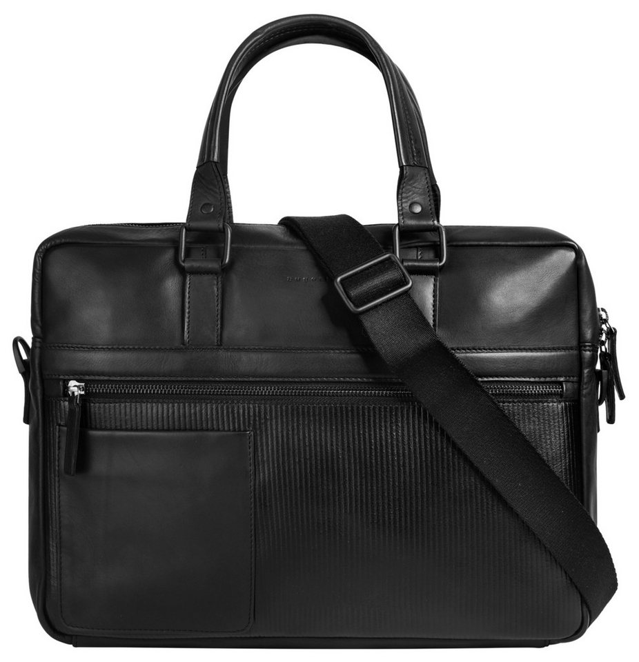 bugatti Aktentasche JOEL, echt Leder von bugatti