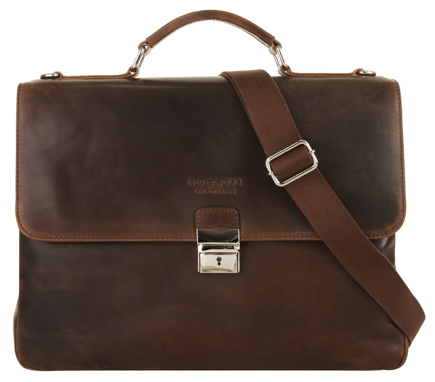 bugatti Aktentasche ROMANO, echt Leder von bugatti