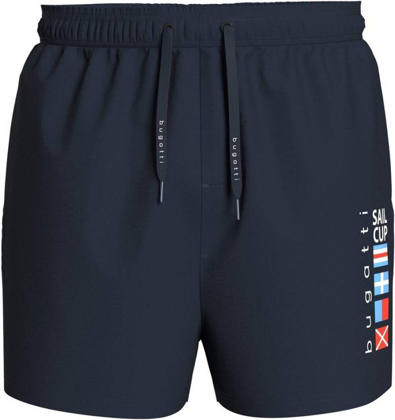 bugatti Badeshorts mit Markenprägung an den Kordeln bugatti Badeshorts mit Markenprägung an den Kordeln von bugatti