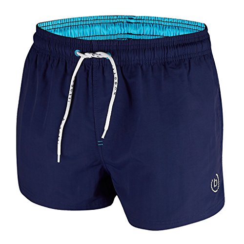 Bugatti Badeshorts für Herren, Modell Gregor (L, Navy) von bugatti