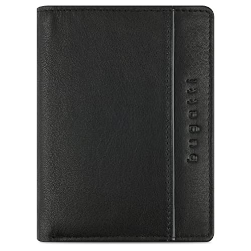 bugatti Banda Upright Wallet with Flap Black von bugatti