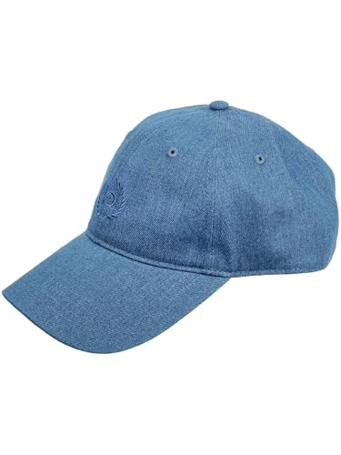 bugatti Baseballkappe im Jeans Look - gesticktes Logo - One Size mit verstellbarem Tri-Glide-Verschluss Denim von bugatti