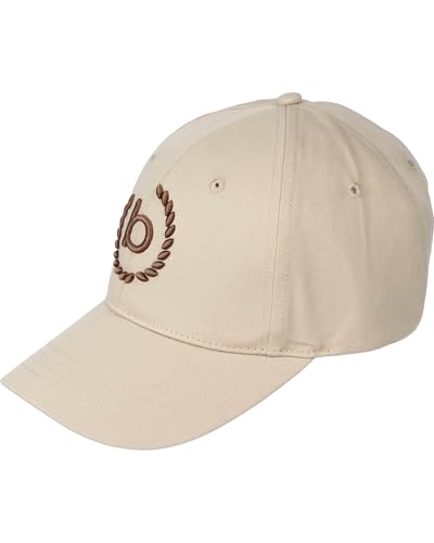 bugatti Baseballkappe mit aufgesticktem Logo - Mütze für Damen und Herren - One Size Beige von bugatti