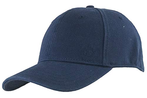 Bugatti Classic Cotton Baseballcap Basecap Baumwollcap Stretch Flex Fullcap Flexcity dunkelblau B768 (Gr. 59, 19 - Dunkelblau) von bugatti