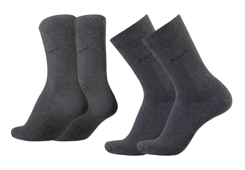 bugatti Socken bugatti Herren Socken 4er Pack uni basic Farben rot, indigo melange bugatti Herren Socken 4er Pack uni basic Farben rot, indigo melange von bugatti