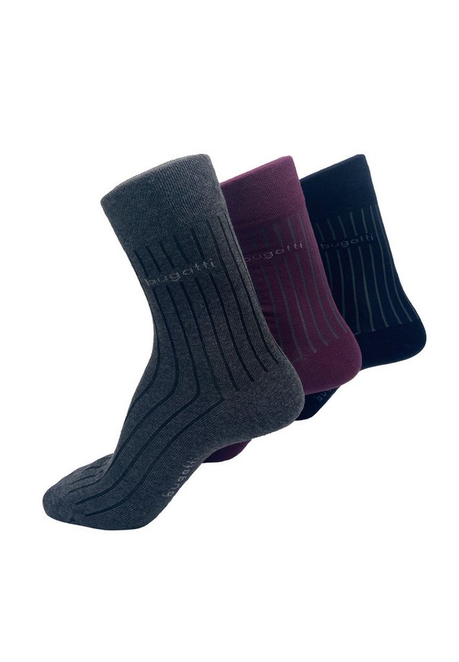 bugatti Socken bugatti Herren Socken Geschenkbox 6er Pack Elegant Business dunkel bugatti Herren Socken Geschenkbox 6er Pack Elegant Business dunkel von bugatti