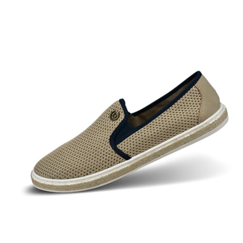 bugatti Bequeme Schnürschuh Memory Foam Elegante Casual Easy Fit Sneaker aus Austauschbaren Einlegesohlen, Beige, 41 EU bugatti Bequeme Schnürschuh Memory Foam Elegante Casual Easy Fit Sneaker aus Austauschbaren Einlegesohlen, Beige, 41 EU von bugatti