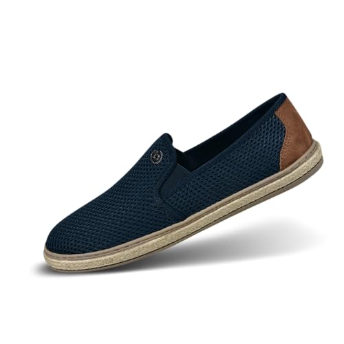 bugatti Bequeme Schnürschuh Memory Foam Elegante Casual Easy Fit Sneaker aus Austauschbaren Einlegesohlen, Dunkelblau, 41 EU bugatti Bequeme Schnürschuh Memory Foam Elegante Casual Easy Fit Sneaker aus Austauschbaren Einlegesohlen, Dunkelblau, 41 EU von bugatti
