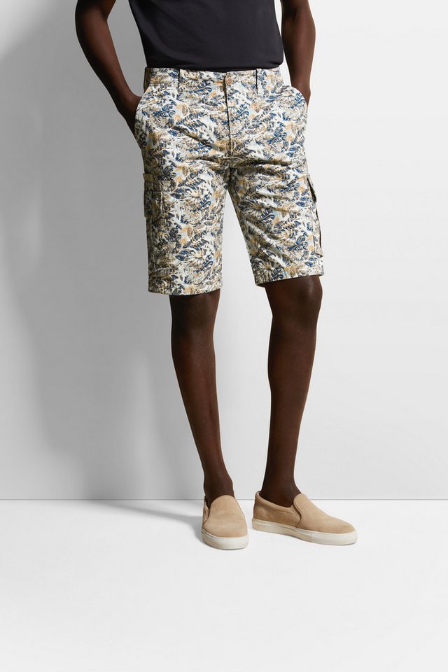 bugatti Bermudas mit grafischem Allover-Print von bugatti