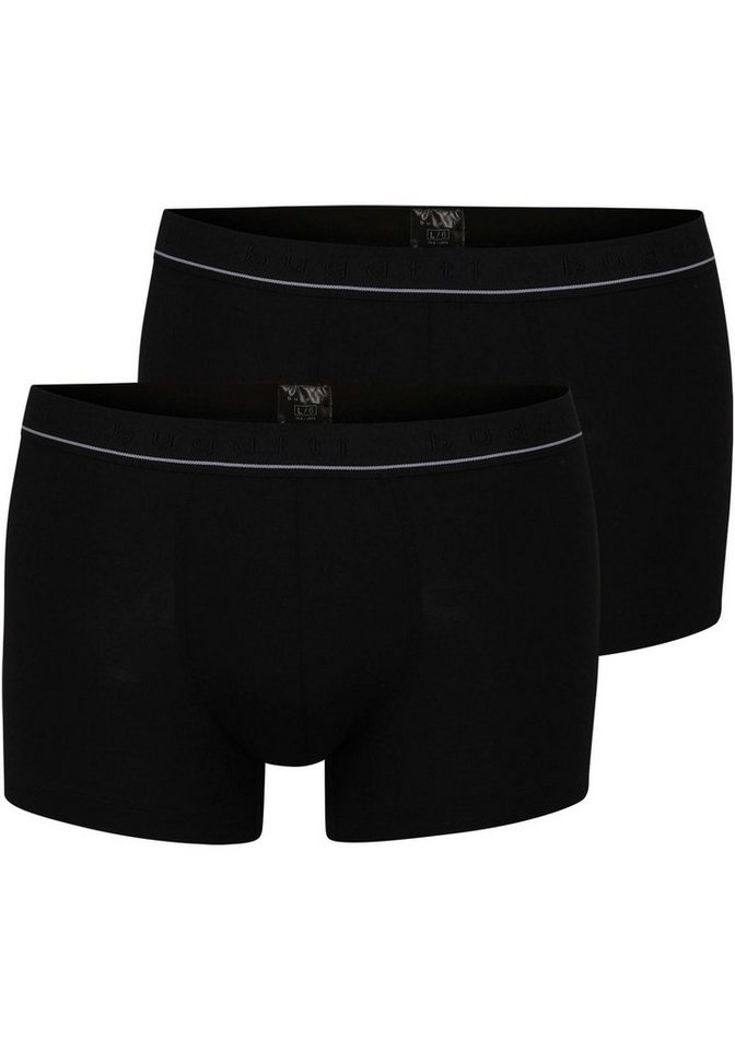 bugatti Boxershorts Pants 2er Pack, ROM (2er Pack) mit elastischem Bund für eine optimale Anpassung von bugatti