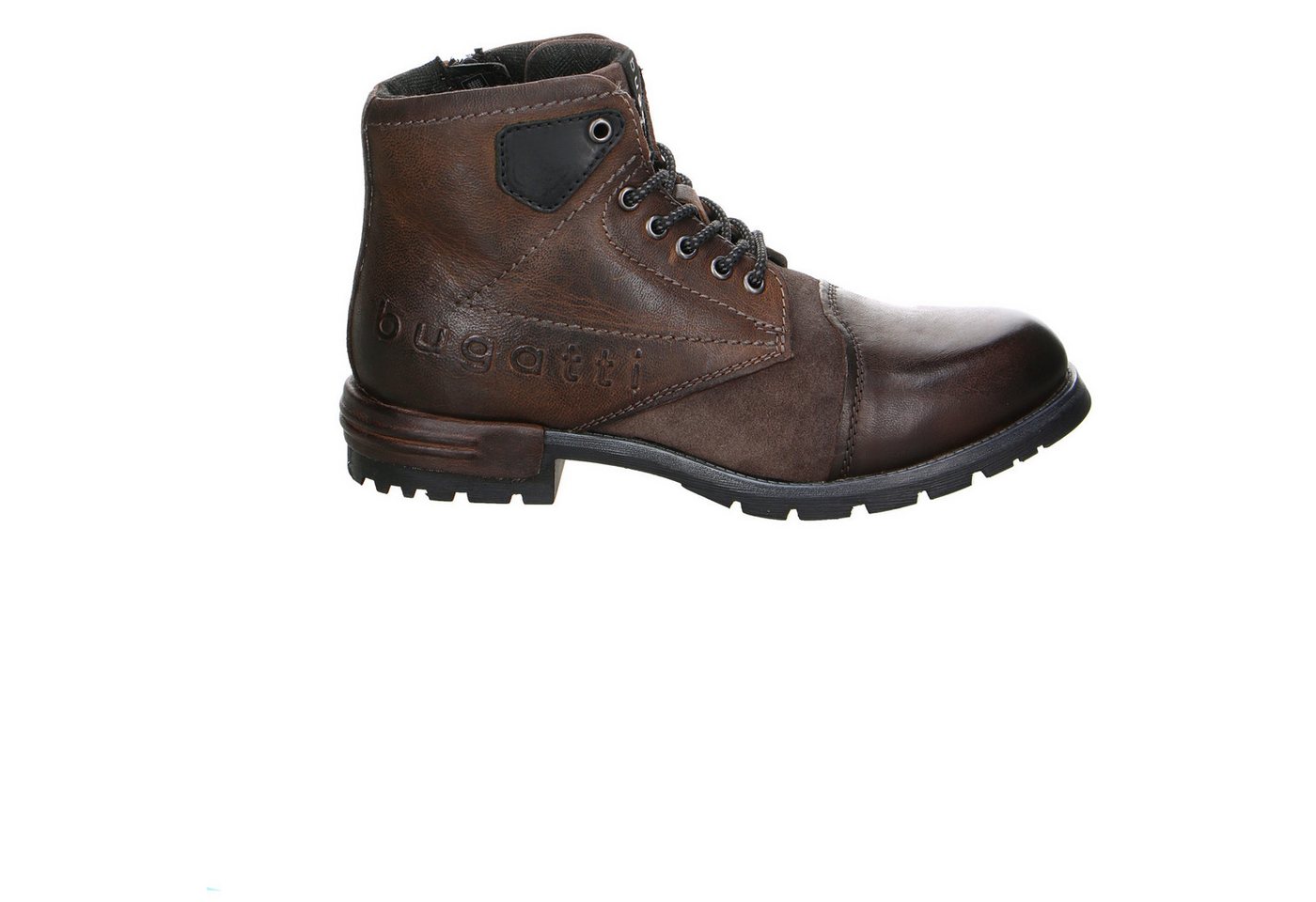 bugatti Bugatti Man 611 Leder Stiefelette Winter grau Winterstiefelette von bugatti