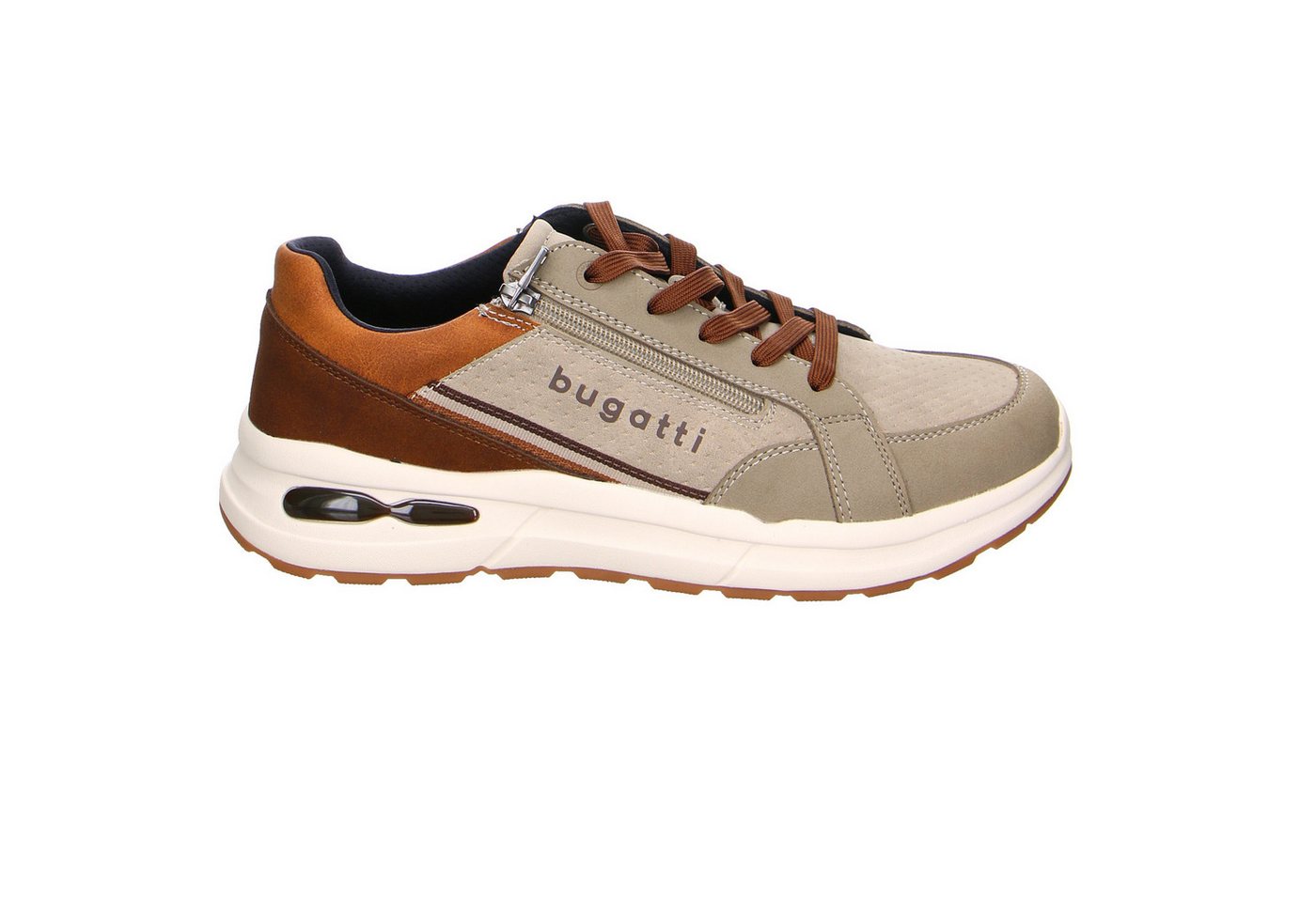 bugatti Bugatti Man Asl Synthetik Schnürschuhe beige Schnürschuh von bugatti