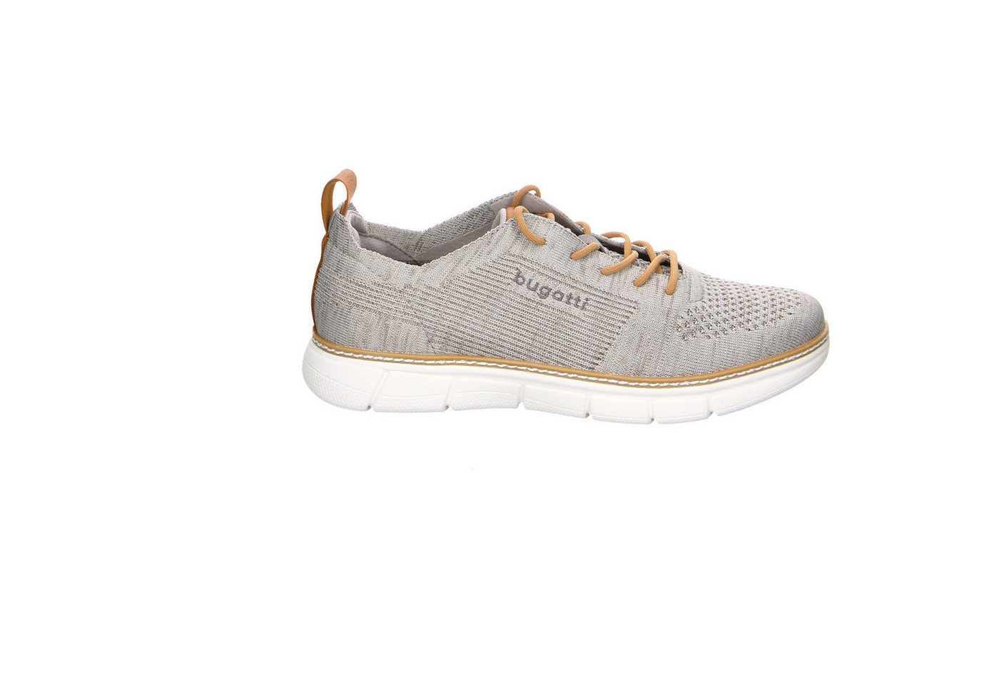 bugatti Bugatti Man Asr Leinen-Stoff Schnürschuhe grau Schnürschuh von bugatti