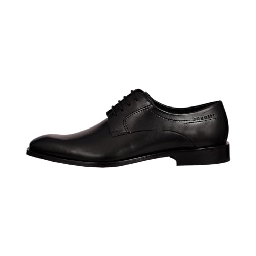 bugatti Herren Businessschuhe, Männer Business Schnürer, Wechselfußbett,Strassenschuhe,Schnuerung,lace-up Shoes,Office,schwarz (1000),46 EU / 11 UK von bugatti