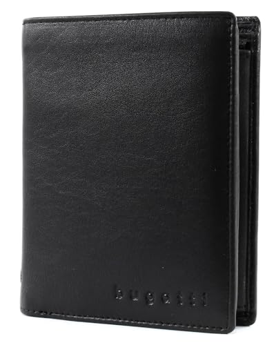 bugatti City Line RFID Coin Wallet Combi Style 13CC Black von bugatti