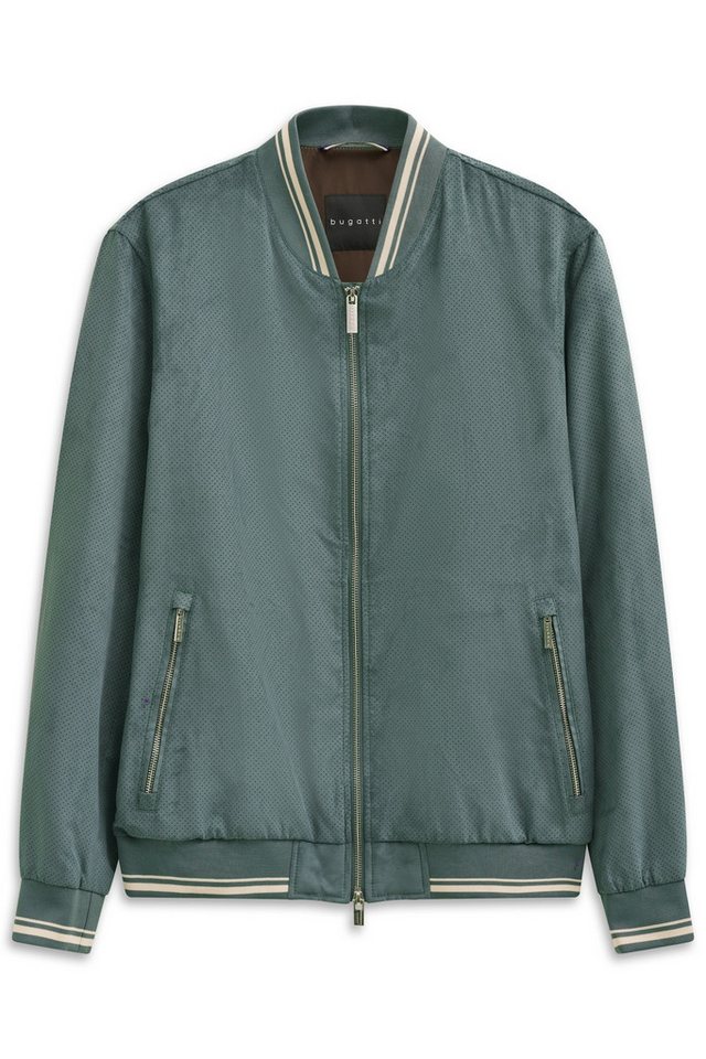 bugatti Collegejacke Regular Fit wasserabweisend trotz leicht perforiertem Oberstoff von bugatti