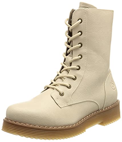 bugatti Damen 4315493I5000 Taktische Militärstiefel, beige, 36 EU von bugatti