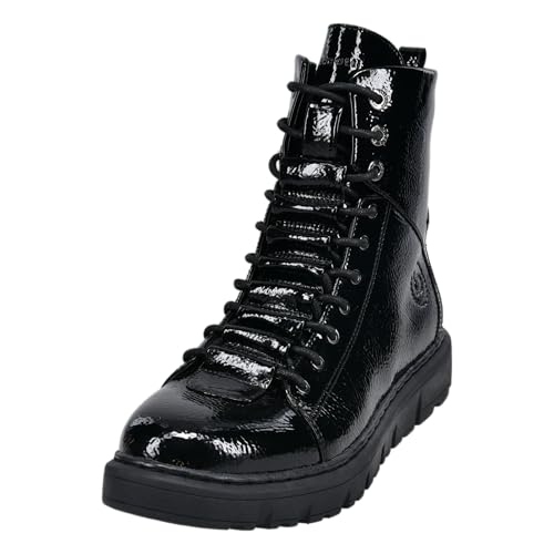 bugatti Damen 431574305700 Taktische Militärstiefel, Black, 42 EU von bugatti