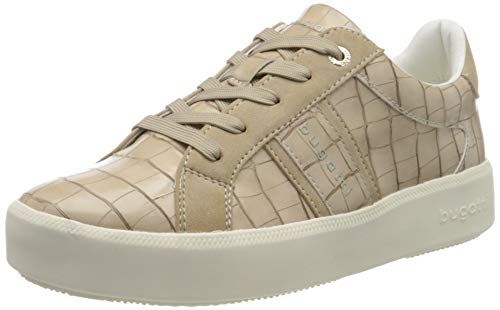 bugatti Damen 4324071B5855 Sneaker, Reptile Print/Beige, 39 EU von bugatti