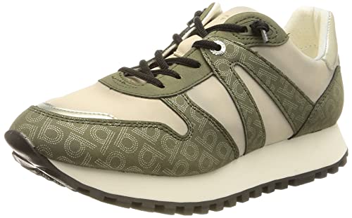 bugatti Damen 432A6L075550 Sneaker, Dark Green/Multicolour, 38 EU von bugatti