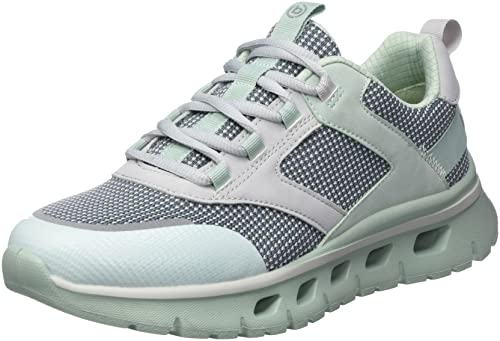 bugatti Damen 432A9A035969 Sneaker, Grey/Light Green, 37 EU von bugatti