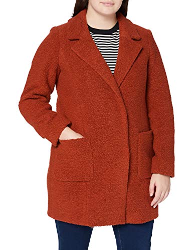 bugatti Damen 661800-64024-670 Wollmischungs-Mantel, orange, 36 von bugatti