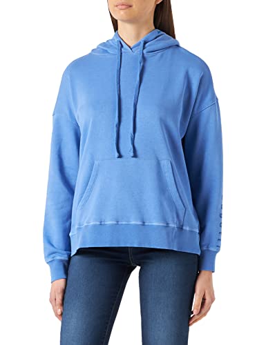 bugatti Damen 8528-44327 Kapuzenpullover, blau, XXL von bugatti