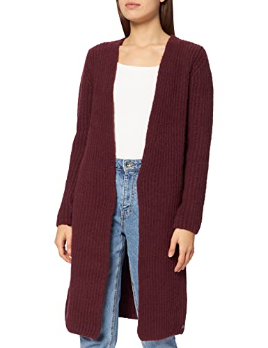 bugatti Damen 9524-52328 Strickjacke, Bordeaux, XL von bugatti