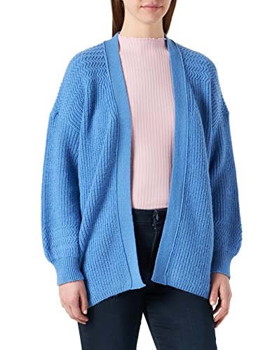 bugatti Damen 9569-52588 Strickjacke, blau, S von bugatti