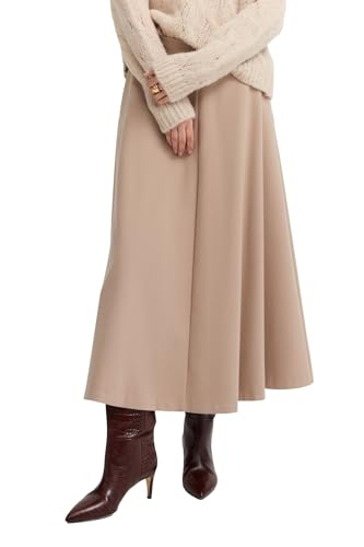 bugatti Damen A-Linien-Rock W1405-84757 Normale Passform, Pull-on, Polyester-Viskose-Elasthan, komfortabel von bugatti