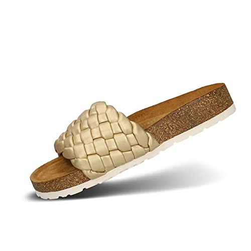 bugatti Damen Bolli Revo Flipflop, beige, 38 EU von bugatti