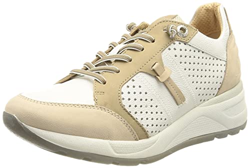 bugatti Damen Dubai Sneaker, beige/White, 40 EU von bugatti