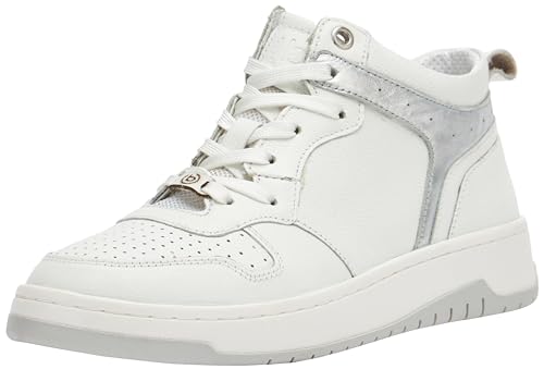 bugatti 435-AI332 Damen Stiefel Kaltfutter, White / Silver, 36 EU von bugatti