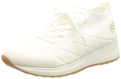 bugatti Damen Ivory Evo Sneaker, White, 41 EU von bugatti