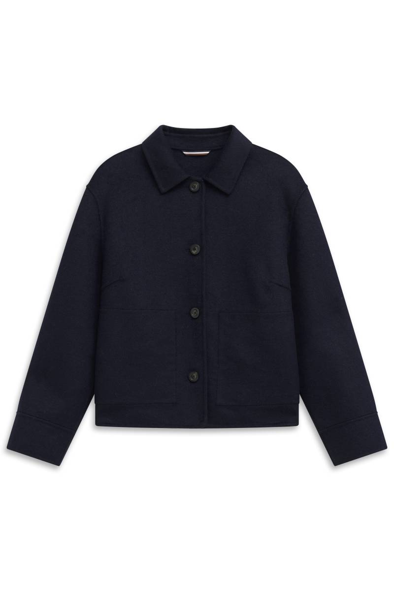 bugatti - Damen Jacken Wolle marine - Gr. - 40 von bugatti