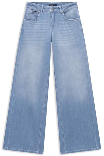 bugatti Damen Jeans mit Stretch, 5-Pocket, leicht ausgestellt von bugatti