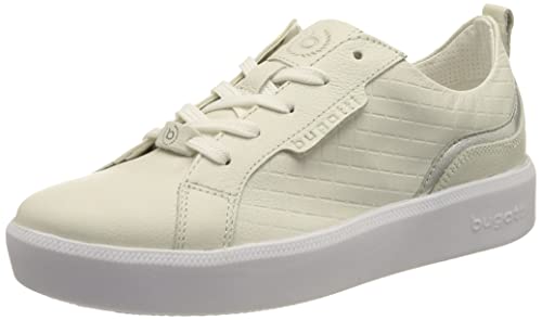 bugatti Damen Kelli Sneaker, White/Silver, 39 EU von bugatti