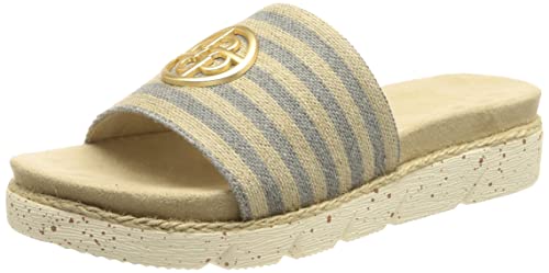 bugatti Damen Kiko Flipflop, Sand/Blue, 40 EU von bugatti