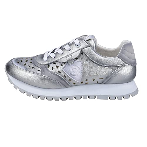 bugatti Damen Siena Sneaker, Silver/Grey, 37 EU von bugatti