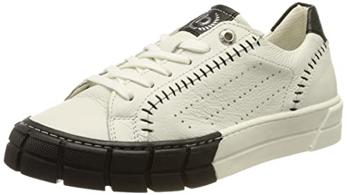 bugatti Damen Tia Sneaker, White/Black, 39 EU von bugatti