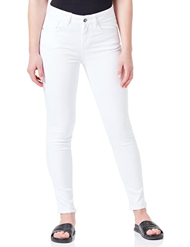 bugatti Damen W2013-43550 Jeans, Weiß-10, 40 EU von bugatti