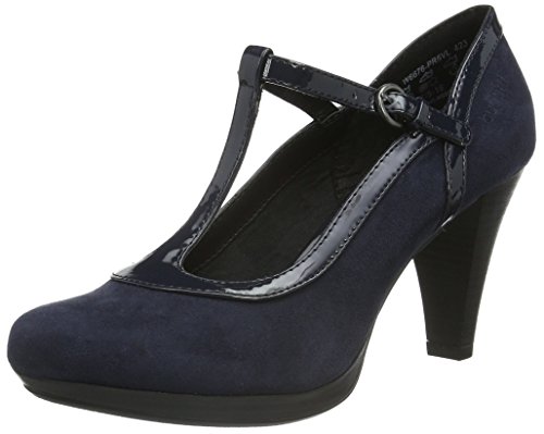 bugatti Damen W6676pr6vl Pumps, Blau Navy, 42 EU von bugatti