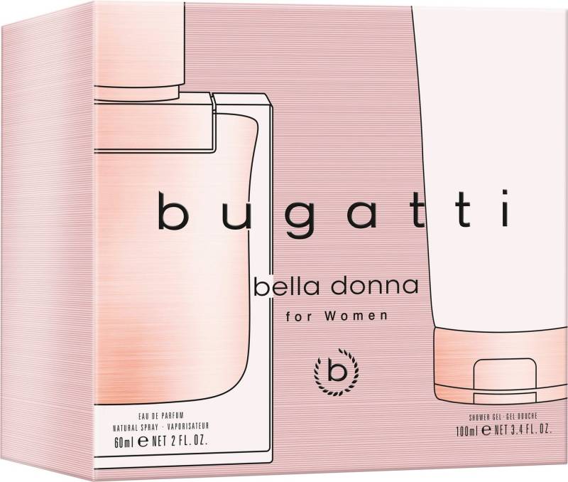 bugatti Duft-Set BUGATTI Bella Donna for her GP EdP 60 ml + 100 ml SG, 2-tlg., mit zeitlosem Stil von bugatti
